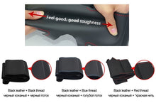 Load image into Gallery viewer, BMW 5 Series Black Leather Car Steering Wheel Cover E60