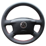 Volkswagen Passat 4 Spoke Leather Steering Wheel Cover (1999-2006)