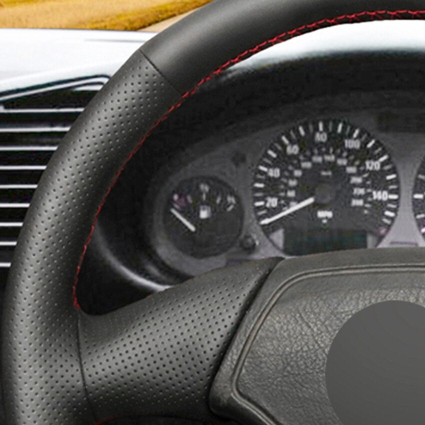 BMW 3,5 Series Leather Steering Wheel Cover (E36 E46 E39)