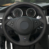 BMW 5,6 Series  Leather Car Steering Wheel Cover E64 E63 E60 Cabrio M6 2005-2010