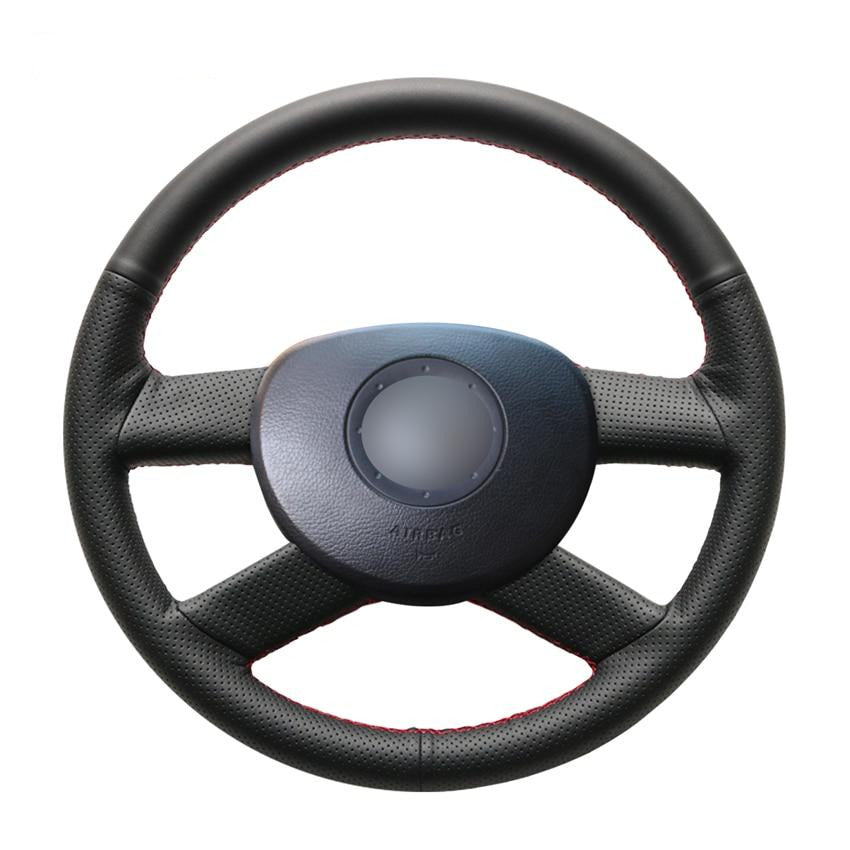 Volkswagen Leather Car Steering Wheel Cover Golf 5, Touran 2003-2005 Polo FOX