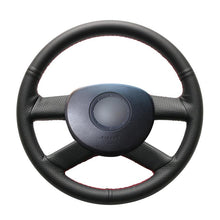 Load image into Gallery viewer, Volkswagen Leather Car Steering Wheel Cover Golf 5, Touran 2003-2005 Polo FOX