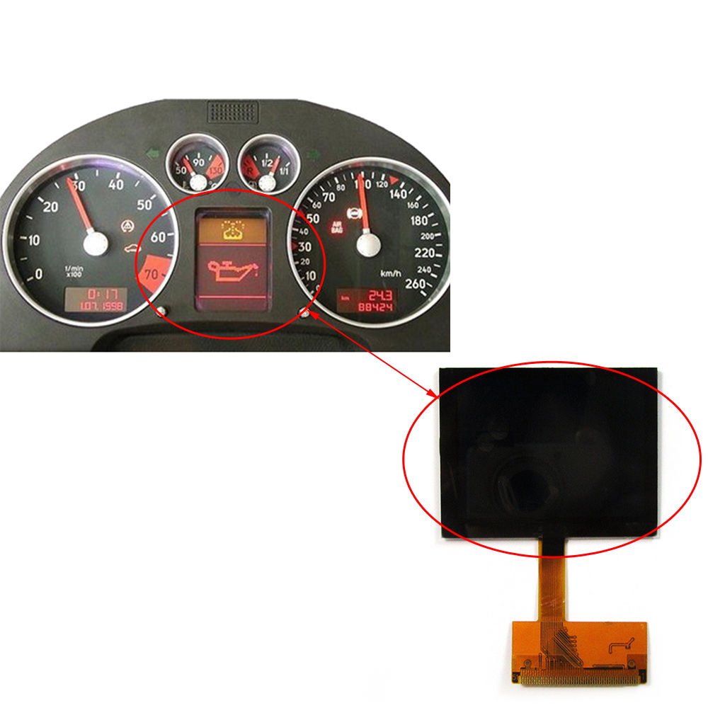 Audi TT VDO LCD Repair Cluster Speedometer Display Screen